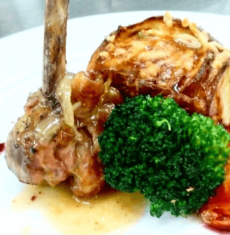Costilla de cordero